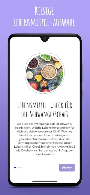 PregFood Screenshot 0