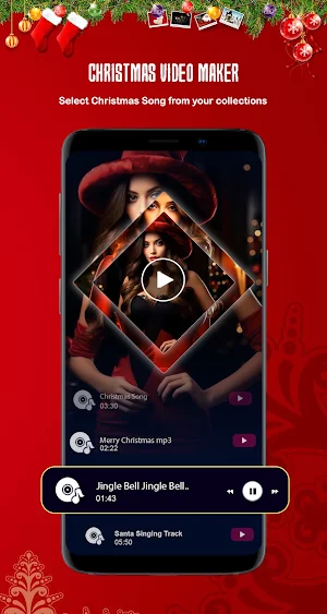 Christmas Photo Video Maker Screenshot 3