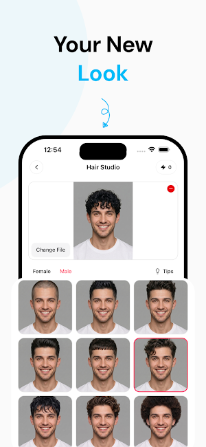 Hair AI: Hairstyle Try On Screenshot 2