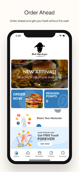 Black Sheep Burgers Screenshot 0