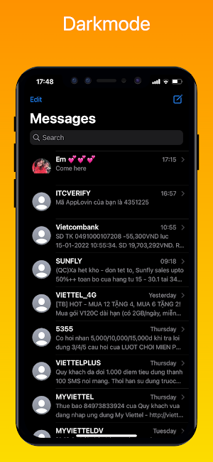 Messages iOS 15 Screenshot 2