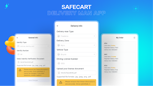 Safecart Delivery-man App Screenshot 3