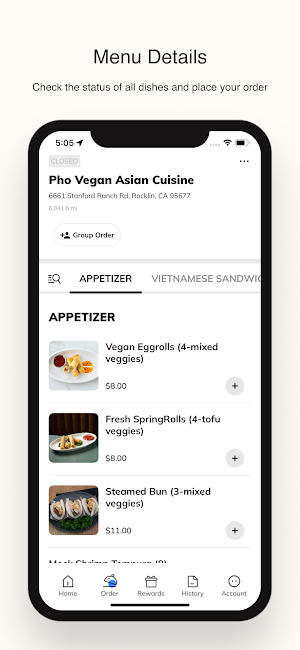Pho Vegan Asian Cuisine Screenshot 1
