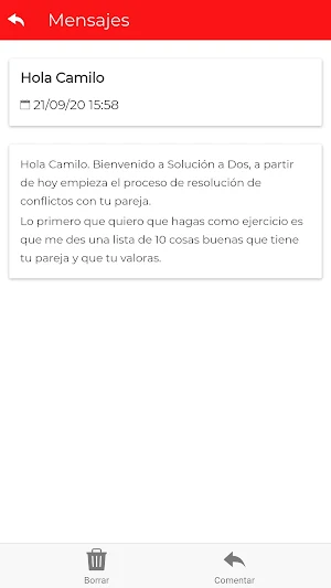 Solución a Dos Screenshot 2