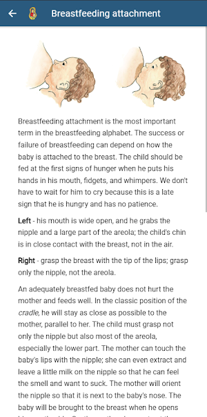 Breastfeeding Alphabet Screenshot 1