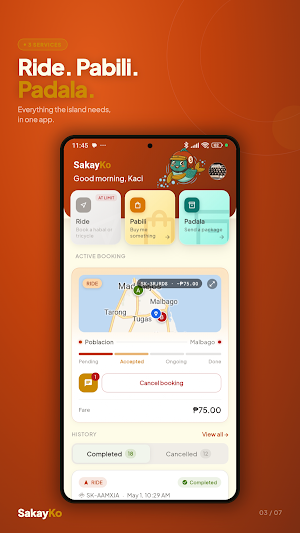 SakayKo: Bantayan Island Rides Screenshot 2