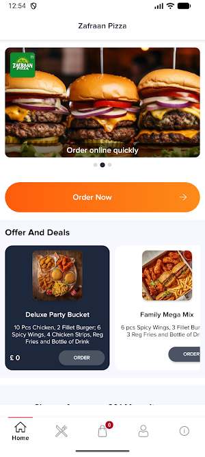 Zafraan Pizza Screenshot 1