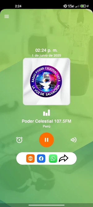 Poder Celestial 107.5 FM Screenshot 1