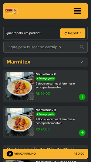 Porto Frango Screenshot 1
