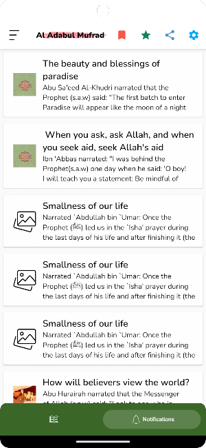 Al Adabul Mufrad Screenshot 1
