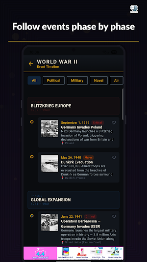 War Timeline Visualizer by CS Screenshot 2