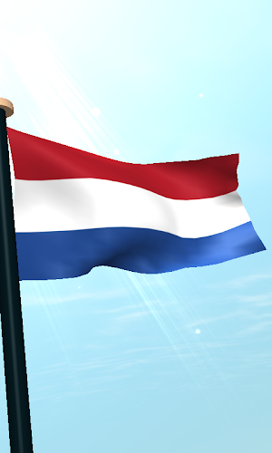 Caribbean Netherlands Flag 3D Screenshot 3