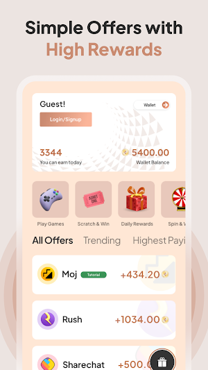 Earn Money app daily Chillar Screenshot 2