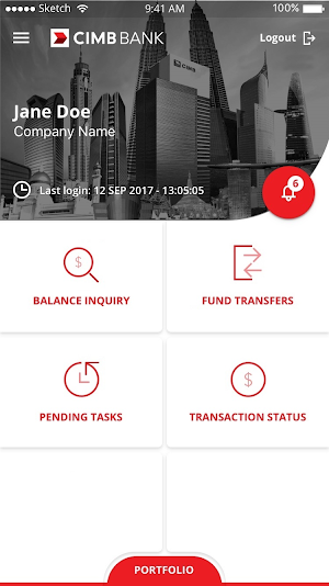 BizChannel@CIMB Screenshot 1