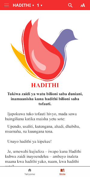 Reach4Life Swahili Screenshot 1