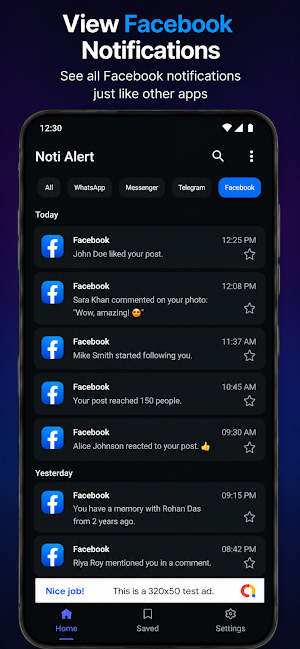 Noti Alert - Save Notification Screenshot 3
