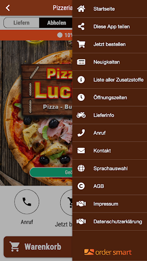 Pizzeria Luciano Screenshot 2