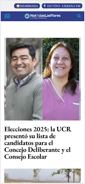 Noticias Las Flores Screenshot 0