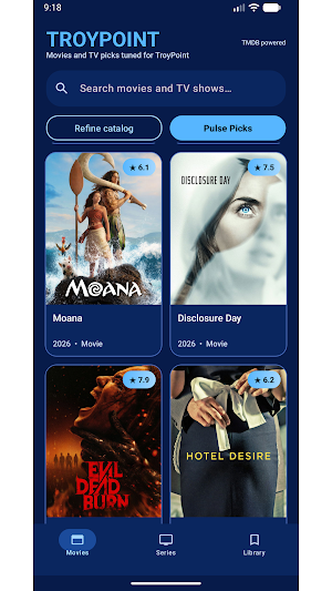TroyPoint:Movies & Series Screenshot 1