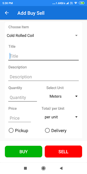 Steel Market Alerts Screenshot 3