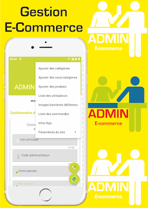 ADMIN E-Commerce Screenshot 2