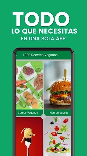 1000 Recetas Veganas Screenshot 0