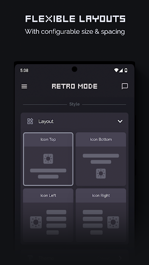 Retro Mode - Weather Widget Screenshot 3