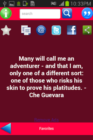 Quotes of Che Screenshot 1