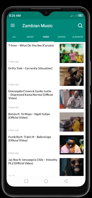Zambian Music - Zed Hits Screenshot 1