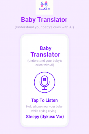 Baby Talk: Bebek Dili & Uyku Screenshot 1