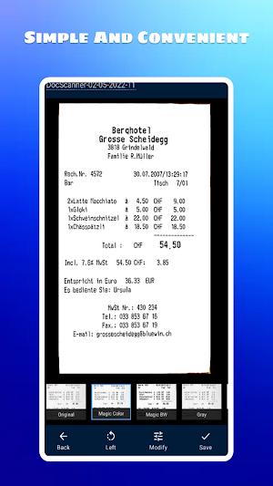 PDF OCR Scan Screenshot 1