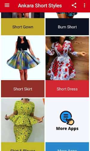 Ankara Short Styles Screenshot 0