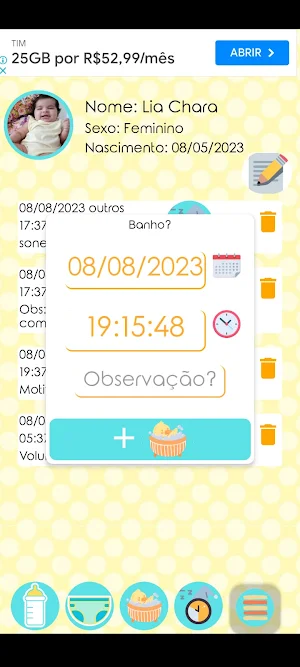 Chara Rotina do Bebê Screenshot 3