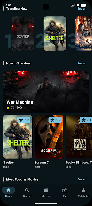 MovieNova: TV Shows & Movies Screenshot 3