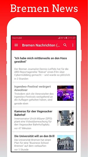 Bremen Aktuelle Nachrichten Screenshot 1