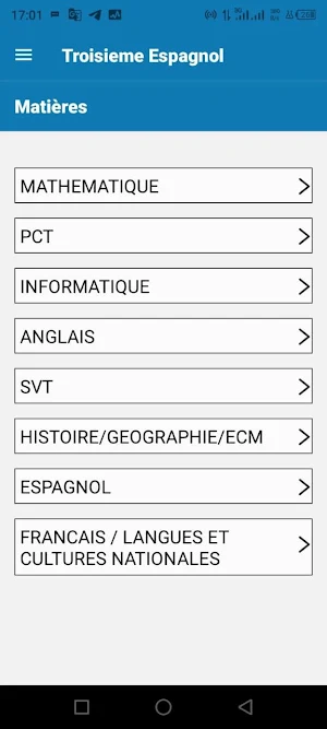 Succès examen Screenshot 2