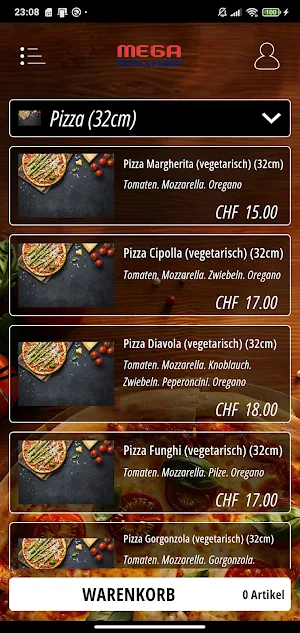 Mega Pizza Kebap Kurier Screenshot 0
