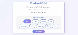 Forehead Quiz Screenshot 0