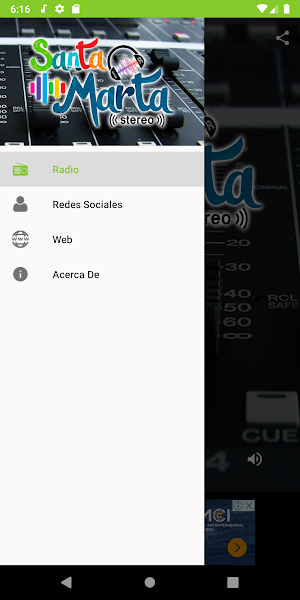 Santa Marta Stereo Screenshot 2