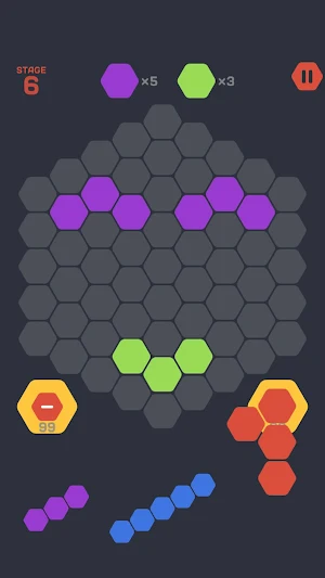 Hexa Block King Screenshot 2
