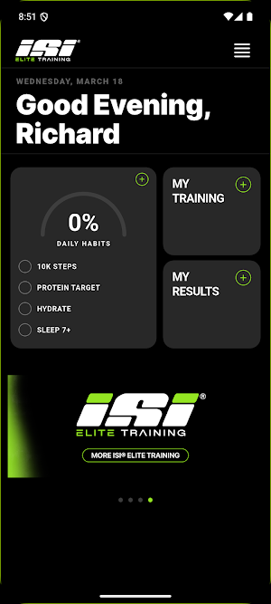 My ISI Coach Screenshot 1