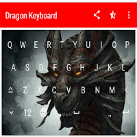 Cool Dragon Keyboard Theme