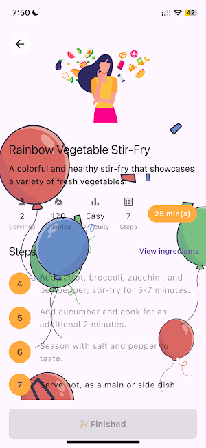 KitchenSnap AI Recipe Builder Screenshot 3