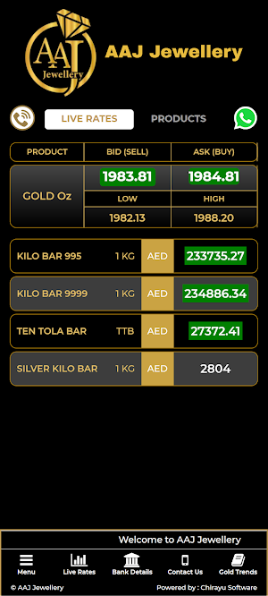 AAJ Jewellery Screenshot 0