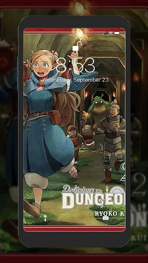 Delicious in Dungeon Wallpaper Screenshot 2