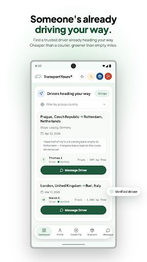 TransportYours: Freight & Move Screenshot 3