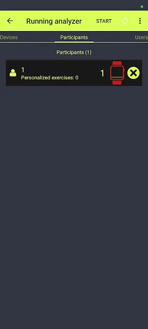 Running Analyzer Screenshot 1