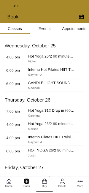 Coachella Yoga Screenshot 1