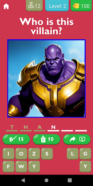 Guess The Villain Game Screenshot 2
