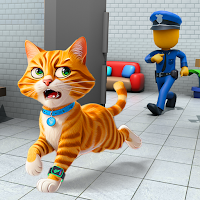 Cat Chao-Grany Hide Seek Prank